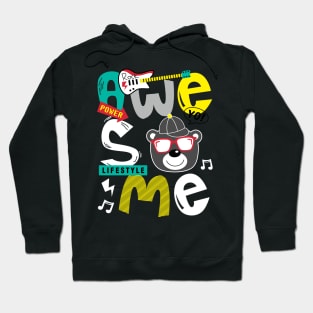 awesome typography design Hoodie